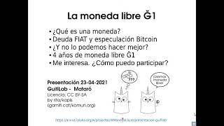 [Guifilab] [Cast] Ğ1 : la primera moneda libre y descentralizada