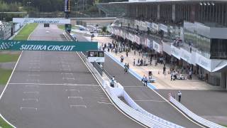 131鈴鹿サーキット2013年8月3日ソーラーカー耐久フィニッシュ,エンジョイ決勝-suzukacircuit-solarcar,エコ,FIA ALTERNATIVE ENERGIES CUP