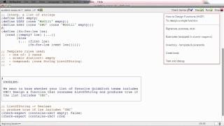 Self-Ref - Function Operating on a List