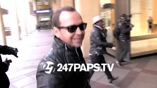(New) (Exclusive) New Kids On The Block arriving to Madison Square Garden in NYC