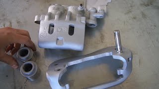 DIY ! /РЕСТАВРАЦИЯ ТОРМОЗНОГО СУППОРТА ( без БОЛГАРКИ и СВАРКИ) /BRAKE SUPPORT RESTORATION