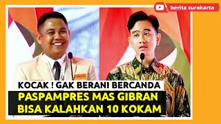 Ketawa GIBRAN Dengar KETUM Pemuda MUHAMMADIYAH : Gak Berani Bercanda Lihat PASPAMPRES Mas WAPRES