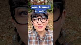 To all survivors of trauma: your trauma is valid. We hear you, \u0026 we see you. #traumahealing #shorts