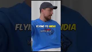 Why MrBeast come to India 🇮🇳 #shorts