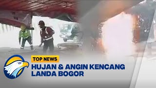 Bogor Dilanda Angin Kencang Disertai Hujan Deras