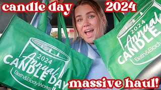 VLOGMAS DAY 6: bath \u0026 body works *candle day* + HUGE haul ❤️ 2024