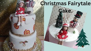 Christmas Fairytale Cake.