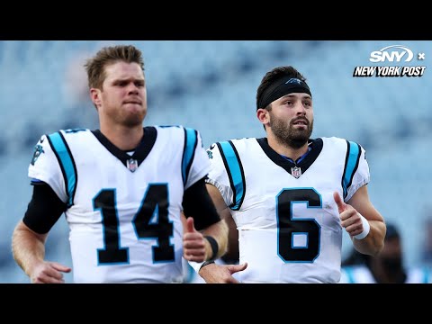 Sam Darnold Gets Brutally Honest On Losing Panthers QB Job To Baker ...