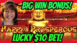 Lucky $10 Bet! Big Win Bonus-Dragon Link Happy \u0026 Prosperous