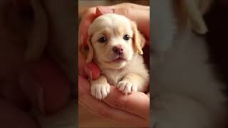 Cute Puppy's Happy Moment 🐶💖 #cute #pets #ai #little #petverse ai #trending #tiny