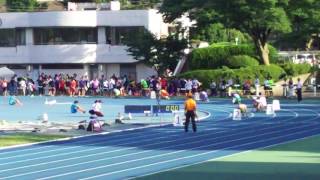 2017 神奈川 横須賀三浦地区総体陸上男子 4×100mリレー 決勝