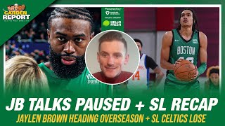 Jaylen Brown Extension Talks PAUSE as Summer Celtics Lose Again