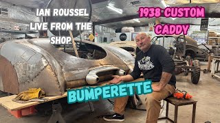 Full Custom Ian LIVE Weds Feb 5th @1pm PST. 1938 Custom Caddy Rear Bumperette