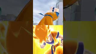 Raging Blast vs Raging Blast 2 (Goku Transformation Comparison)