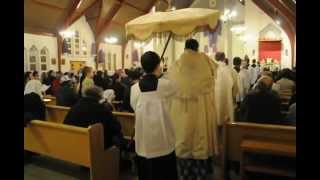 Holy Thursday Procession in Canada