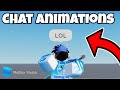 How To Create Custom CHAT ANIMATIONS (Roblox Studio)