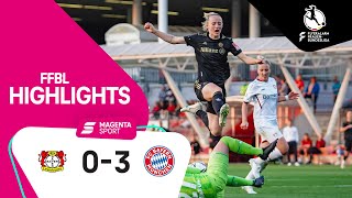 Bayer 04 Leverkusen - FC Bayern München | Highlights FLYERALARM Frauen-Bundesliga 21/22