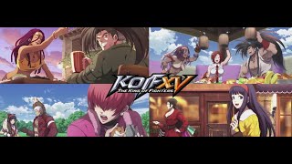 【KOF】サムライチームエンディング+隠しエンディング3種（King of Fighters 15）