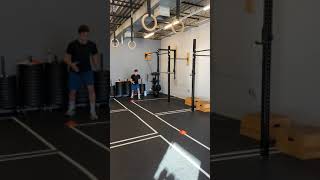 2 Cone Agility Drills Sprint Backpedal