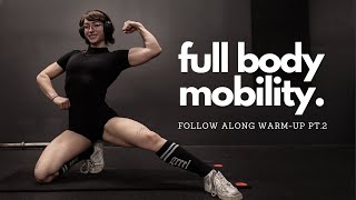 FULL BODY WARMUP | Guided Mobility Routine