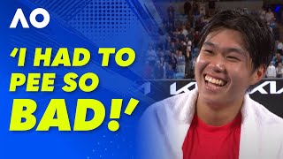 Learner Tien's hilarious confession after five-set EPIC: Australian Open 2025 | Wide World of Sports