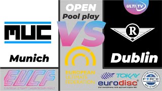 M.U.C. vs Ranelagh - Open Pool Play - EUCF 2022 Caorle, Italy