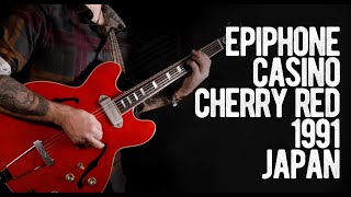 Epiphone Casino Cherry Red 1991 Japan