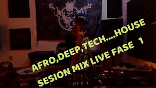 AFRO,DEEP,TECH....HOUSE SESION MIX LIVE DJ BATUR(FELIXJ)FASE1 (2023)