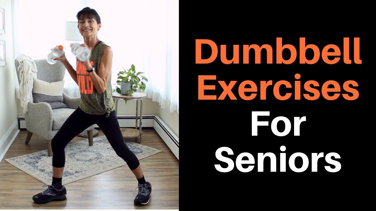 Free Weight Workout For Seniors - YouTube