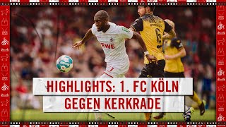 Highlights: 1. FC Köln – Roda JC Kerkrade | EFFZEH