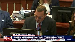 Johnny Depp new testimony: Officer saw NO injuries on Amber Heard | LiveNOW from FOX