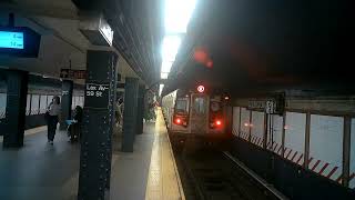 R160 Siemens R train Departs Lex Av-59 St