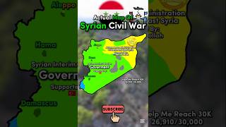 Actual Map Of Syrian Civil War 08 December 2024