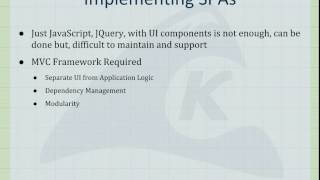 Part 1 - Introduction - Developing Single Page Applications with the ExtJS Framework