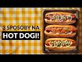 Domowy hot dog w trzech odsłonach! Lepsze niż ze stacji! 🌭 #hotdog