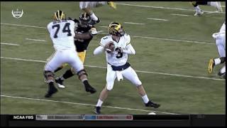 Michigan QB Wilton Speight Injured vs Iowa