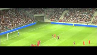 OGC Nice vs FC Barcelona 1 1 ~ All Goals & Full Match Highlights 02 08 2014