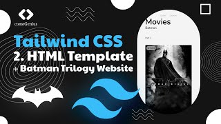 Tailwind CSS Tutorial | 2. HTML Template
