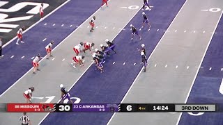 Central Arkansas 24 point fourth quarter comeback vs SE Missouri 🤯