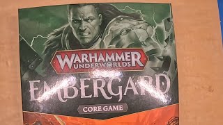 Unboxing Warhammer Underworlds Embergard