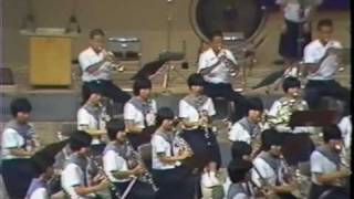 名瀬中学校吹奏楽部　1982年8月　アイヌの輪舞