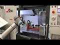 cobot application 6 ur10e easy robotics profeeder airvise martin trunnion and haas vf2ss