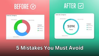 5 Common Mistakes you MUST AVOID in your Power BI Dashboard