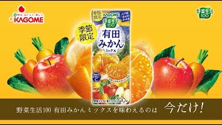 2022年11月22日　野菜生活100 有田みかんミックス