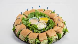 How We Make Our Super Sandwich Platter