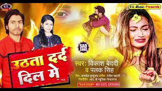 #4K_VIDEO | उठता #दर्द दिल में | 2022 सबसे हिट दर्द भरा #Viral_Song | #Vikash Bedardi #Palak Singh