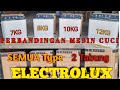 LINE UP & REVIEW Mesin Cuci 2 Tabung ELECTROLUX || 7KG || 8KG || 10KG || 12 KG || Mesin Cuci Laundry