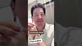 Fica a dica: segurança da anestesia geral