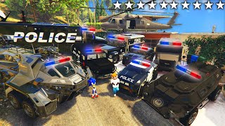 GTA 5でソニックとリアルライフの重警察車両を盗んだ