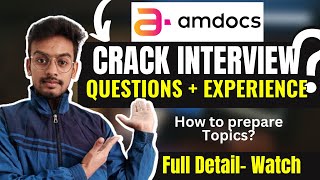 Amdocs Interview Questions | Interview Experience | How to Prepare | Selection Process | Kn Academy